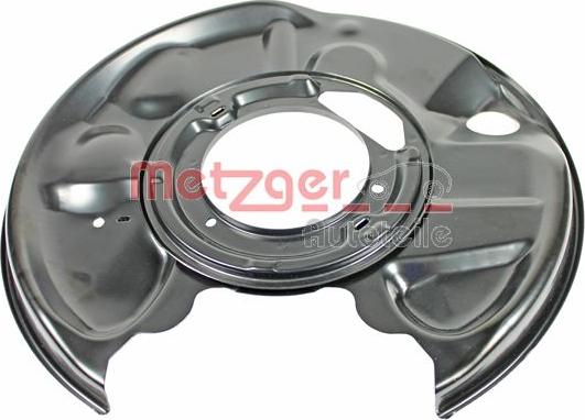 Metzger 6115034 - Splash Panel, guard, brake disc autospares.lv