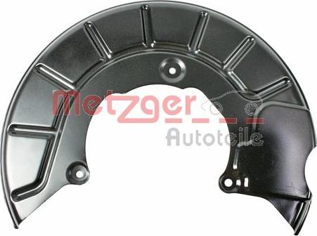Metzger 6115029 - Splash Panel, guard, brake disc autospares.lv