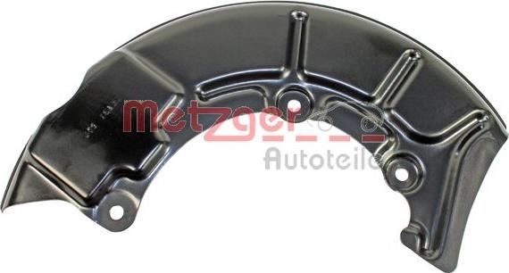 Metzger 6115021 - Splash Panel, guard, brake disc autospares.lv