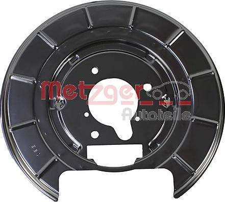 Metzger 6115161 - Splash Panel, guard, brake disc autospares.lv