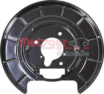 Metzger 6115161 - Splash Panel, guard, brake disc autospares.lv