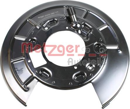 Metzger 6115179 - Splash Panel, guard, brake disc autospares.lv