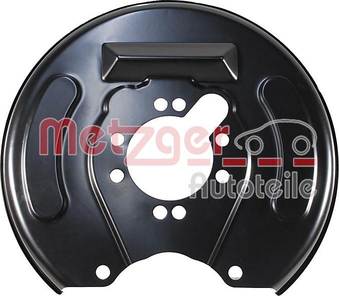 Metzger 6115310 - Splash Panel, guard, brake disc autospares.lv