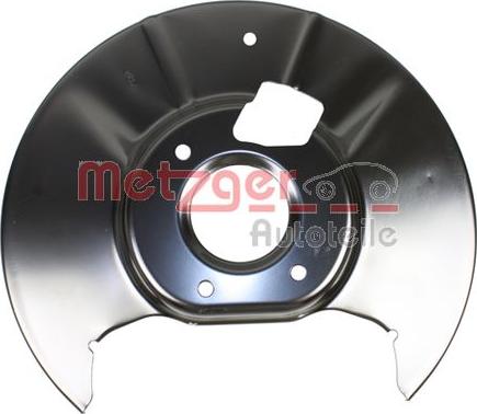 Metzger 6115265 - Splash Panel, guard, brake disc autospares.lv