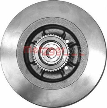 Metzger 6110045 - Brake Disc autospares.lv