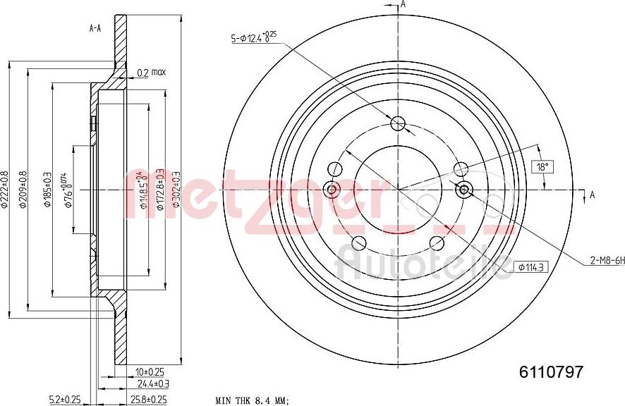 BOSCH 0 986 479 E46 - Brake Disc autospares.lv