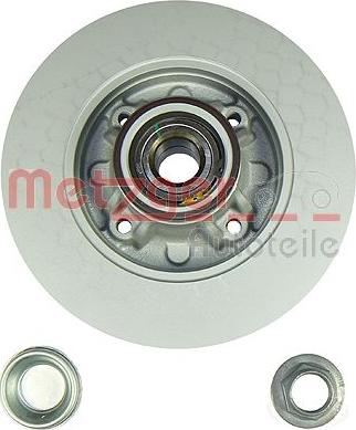 Metzger 6110725 - Brake Disc autospares.lv