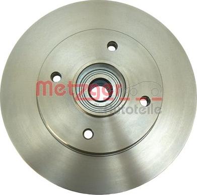 Metzger 6110723 - Brake Disc autospares.lv