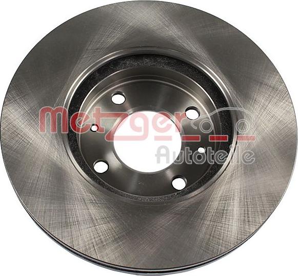 Metzger 6111006 - Brake Disc autospares.lv