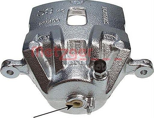 Metzger 6250406 - Brake Caliper autospares.lv