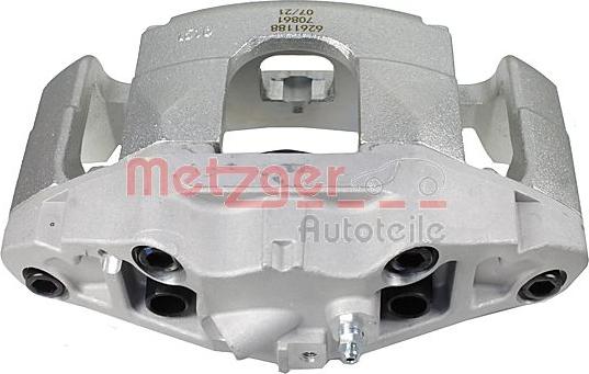 Metzger 6261188 - Brake Caliper autospares.lv