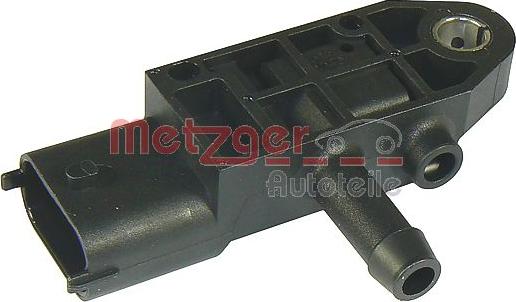 Metzger 0906110 - Sensor, exhaust pressure autospares.lv