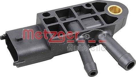 Metzger 0906382 - Sensor, exhaust pressure autospares.lv