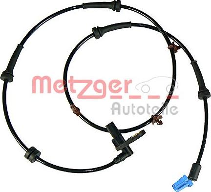 Metzger 0900455 - Sensor, wheel speed autospares.lv