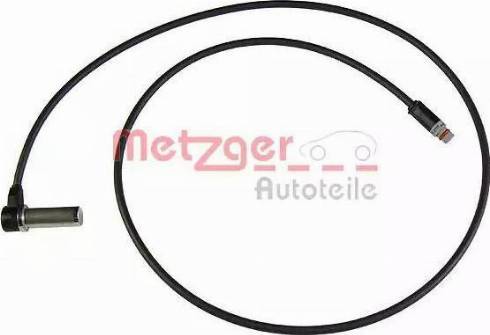 Metzger 0900599 - Sensor, wheel speed autospares.lv