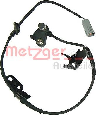 Metzger 0900590 - Sensor, wheel speed autospares.lv
