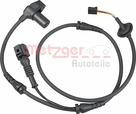 Metzger 0900507 - Sensor, wheel speed autospares.lv