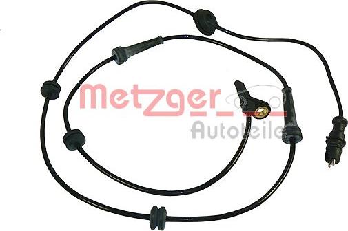 Metzger 0900660 - Sensor, wheel speed autospares.lv