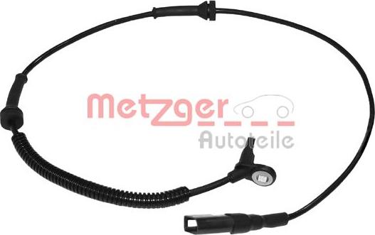 Metzger 0900020 - Sensor, wheel speed autospares.lv