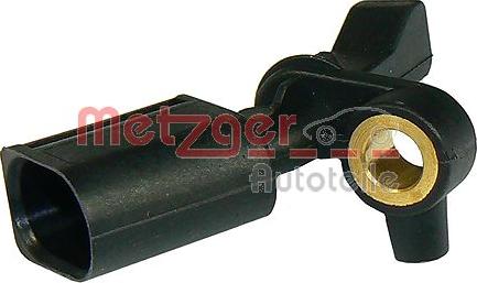 Metzger 0900076 - Sensor, wheel speed autospares.lv