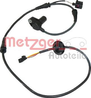 Metzger 0900073 - Sensor, wheel speed autospares.lv