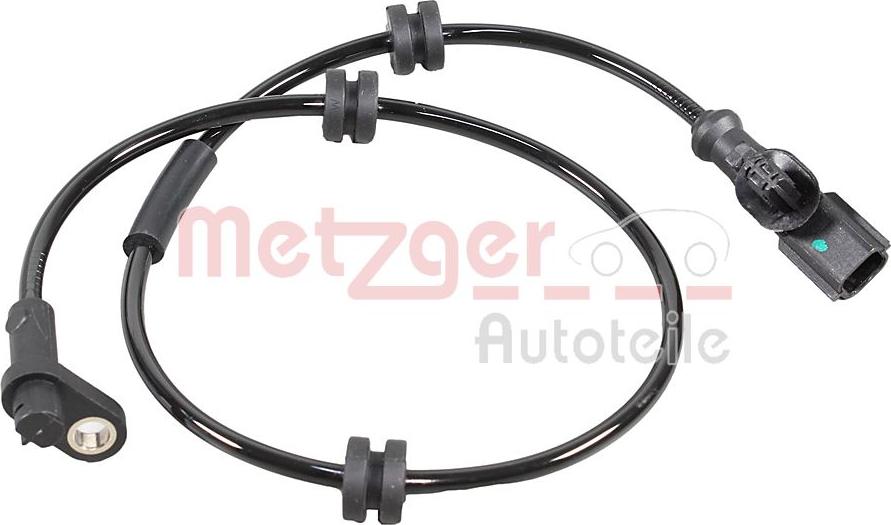 Metzger 09001492 - Sensor, wheel speed autospares.lv