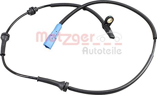 Metzger 09001407 - Sensor, wheel speed autospares.lv