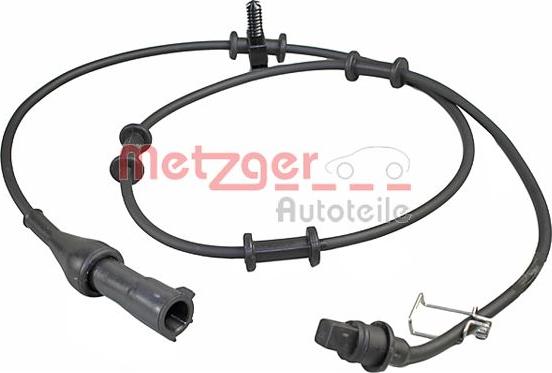 Metzger 09001010 - Sensor, wheel speed autospares.lv
