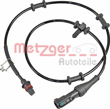 Metzger 09001011 - Sensor, wheel speed autospares.lv