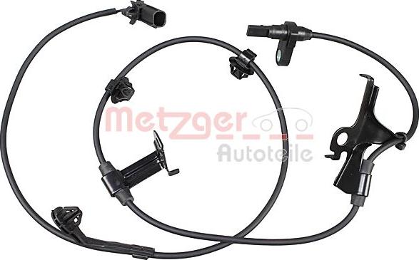 Metzger 09001150 - Sensor, wheel speed autospares.lv