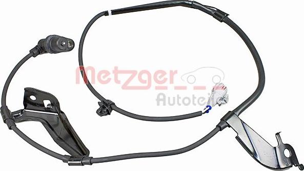 Metzger 09001124 - Sensor, wheel speed autospares.lv