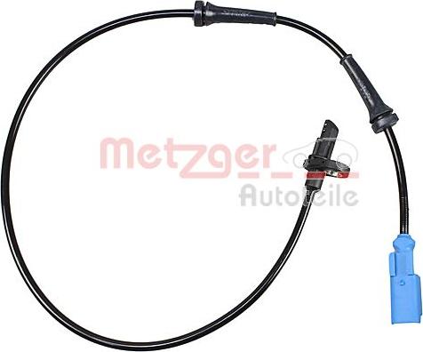 Metzger 09001203 - Sensor, wheel speed autospares.lv