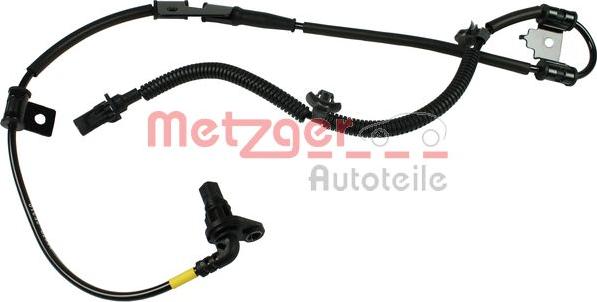 Metzger 0900121 - Sensor, wheel speed autospares.lv