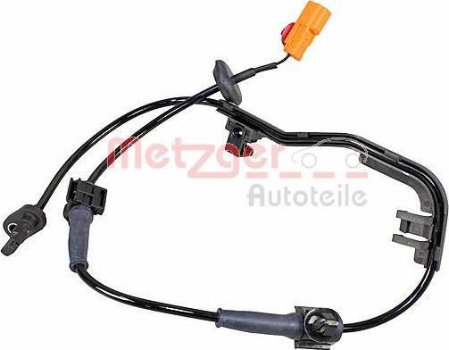 Metzger 09001275 - Sensor, wheel speed autospares.lv