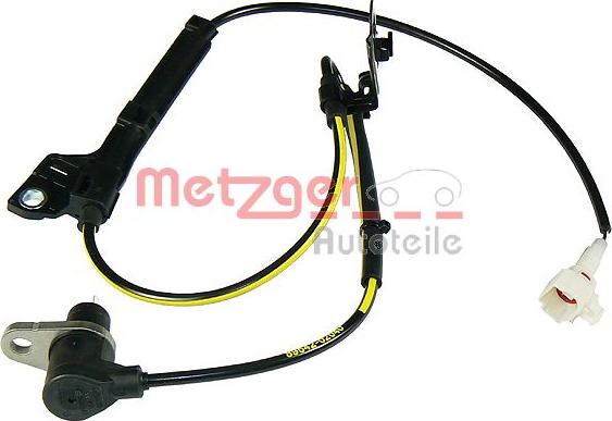 Metzger 0900389 - Sensor, wheel speed autospares.lv