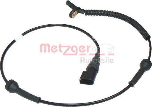 Metzger 0900299 - Sensor, wheel speed autospares.lv