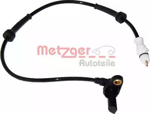 Metzger 0900275 - Sensor, wheel speed autospares.lv