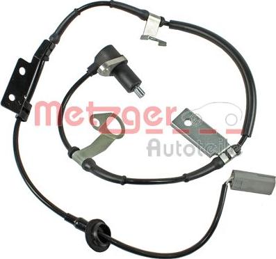 Metzger 0900713 - Sensor, wheel speed autospares.lv