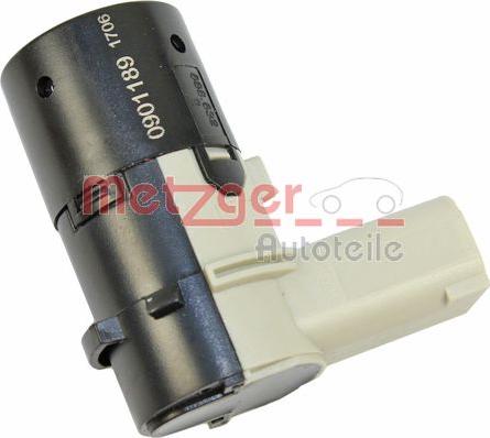 Metzger 0901189 - Sensor, parking assist autospares.lv