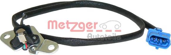 Metzger 0903043 - Sensor, camshaft position autospares.lv
