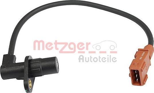 Metzger 0902454 - Sensor, crankshaft pulse autospares.lv