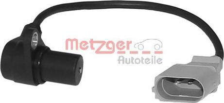 Metzger 0902075 - Sensor, crankshaft pulse autospares.lv