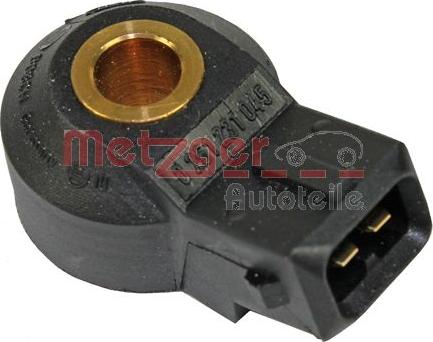 Metzger 0907100 - Knock Sensor autospares.lv