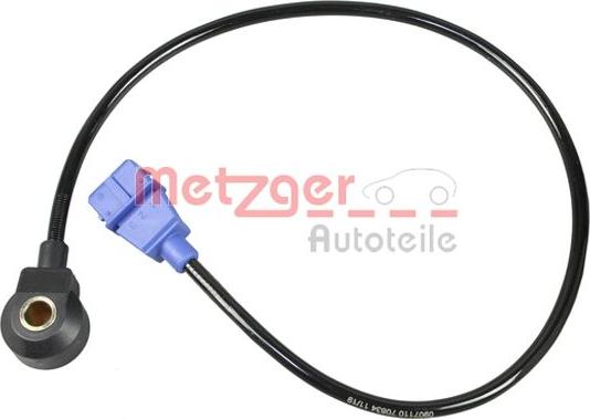 Metzger 0907110 - Knock Sensor autospares.lv