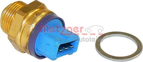 Metzger 0915187 - Temperature Switch, radiator / air conditioner fan autospares.lv
