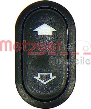 Metzger 0916095 - Switch, window regulator autospares.lv