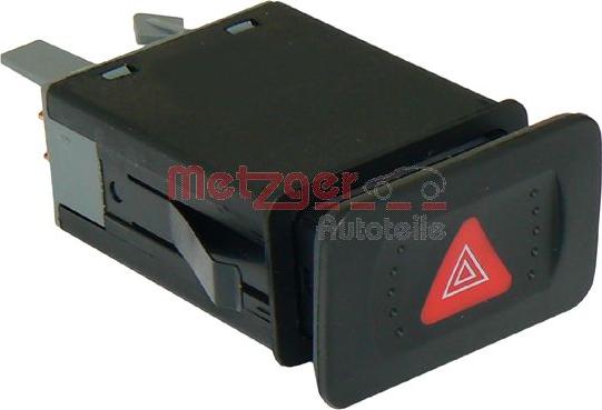 Metzger 0916060 - Hazard Light Switch autospares.lv