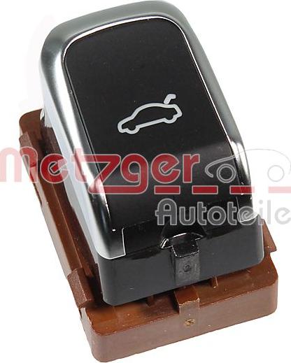 Metzger 09161058 - Switch, tailgate autospares.lv