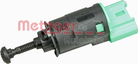 Metzger 0911158 - Brake Light Switch / Clutch autospares.lv