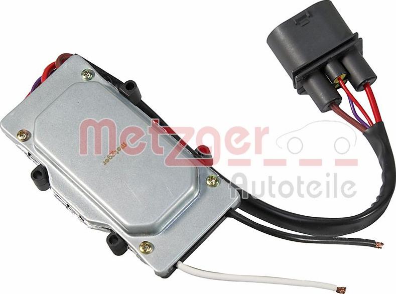 Metzger 0917448 - Control Unit, electric fan (engine cooling) autospares.lv